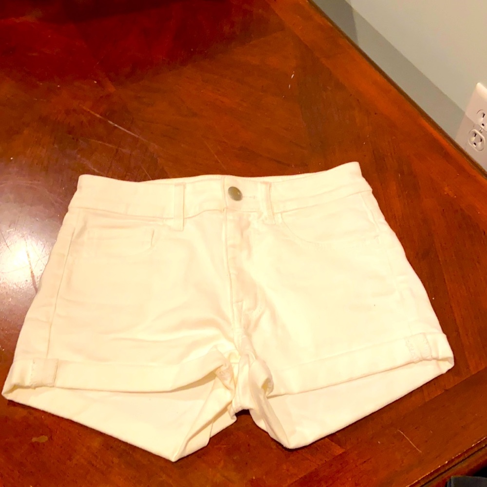 American eagle high waisted jean shorts
